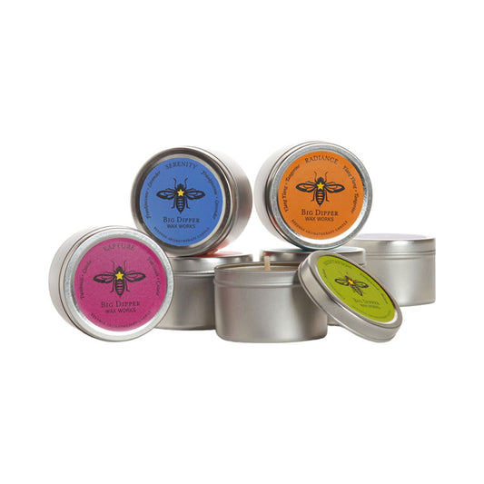 Big Dipper Wax Works Beeswax Aromatherapy Tins