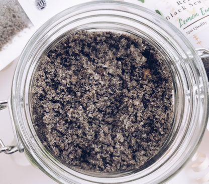 Lemon Eucalyptus Black Sea Salt Foot Soak