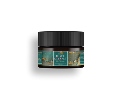 Lemon Eucalyptus Black Sea Salt Foot Cream