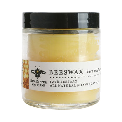 Big Dipper Wax Works Pure Beeswax Apothecary Glass